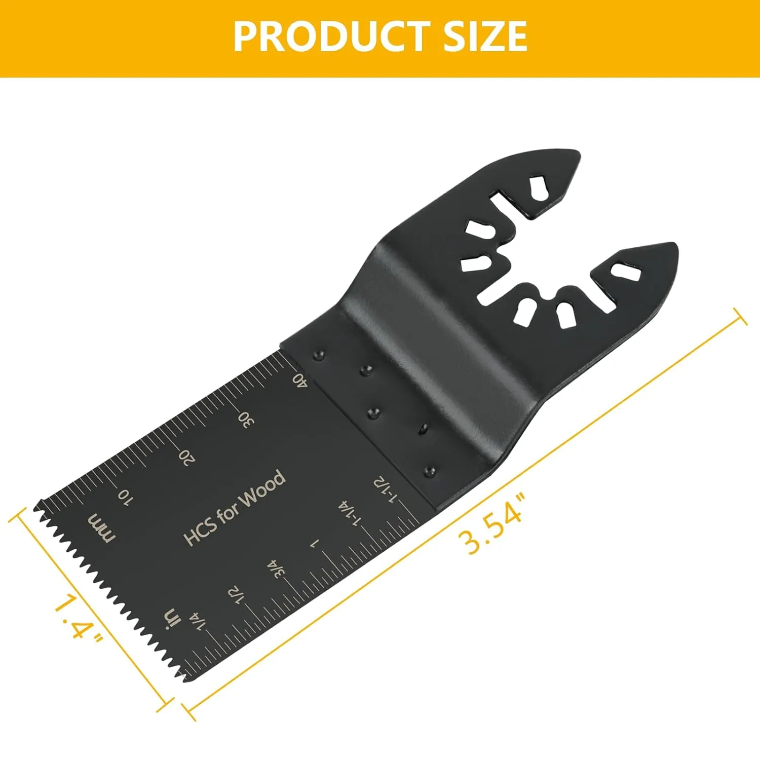 100Pcs Oscillating Saw Blades, Universal Oscillating Tool Blades, Multi Tool Blades Kits for Wood Plastics Metal,Quick Release Blades for Dewalt Ryobi Bosch Milwaukee