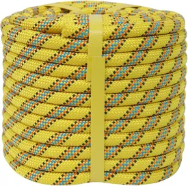 1/2 Inch Double Braided Arborist Rope Strong Polyester Rope 48 Strands for Tree Work Climbing Pulling Sailing Swing