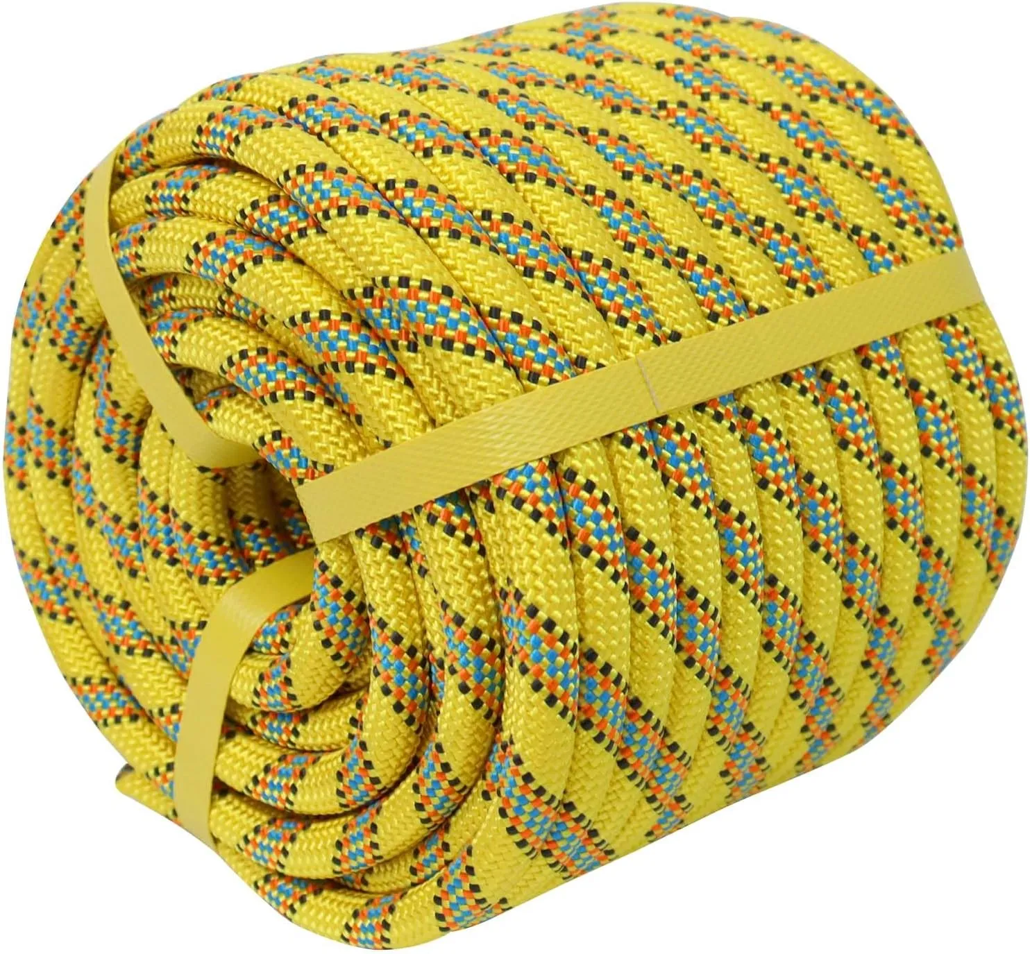 1/2 Inch Double Braided Arborist Rope Strong Polyester Rope 48 Strands for Tree Work Climbing Pulling Sailing Swing