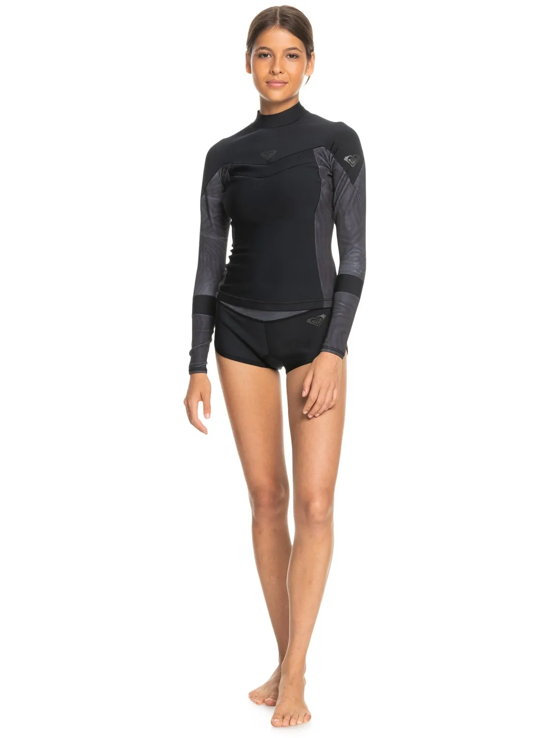 1mm Syncro Surf Shorts - Jet/Black