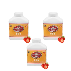 45 days of emergency food supply strawberry 25-year shelf life