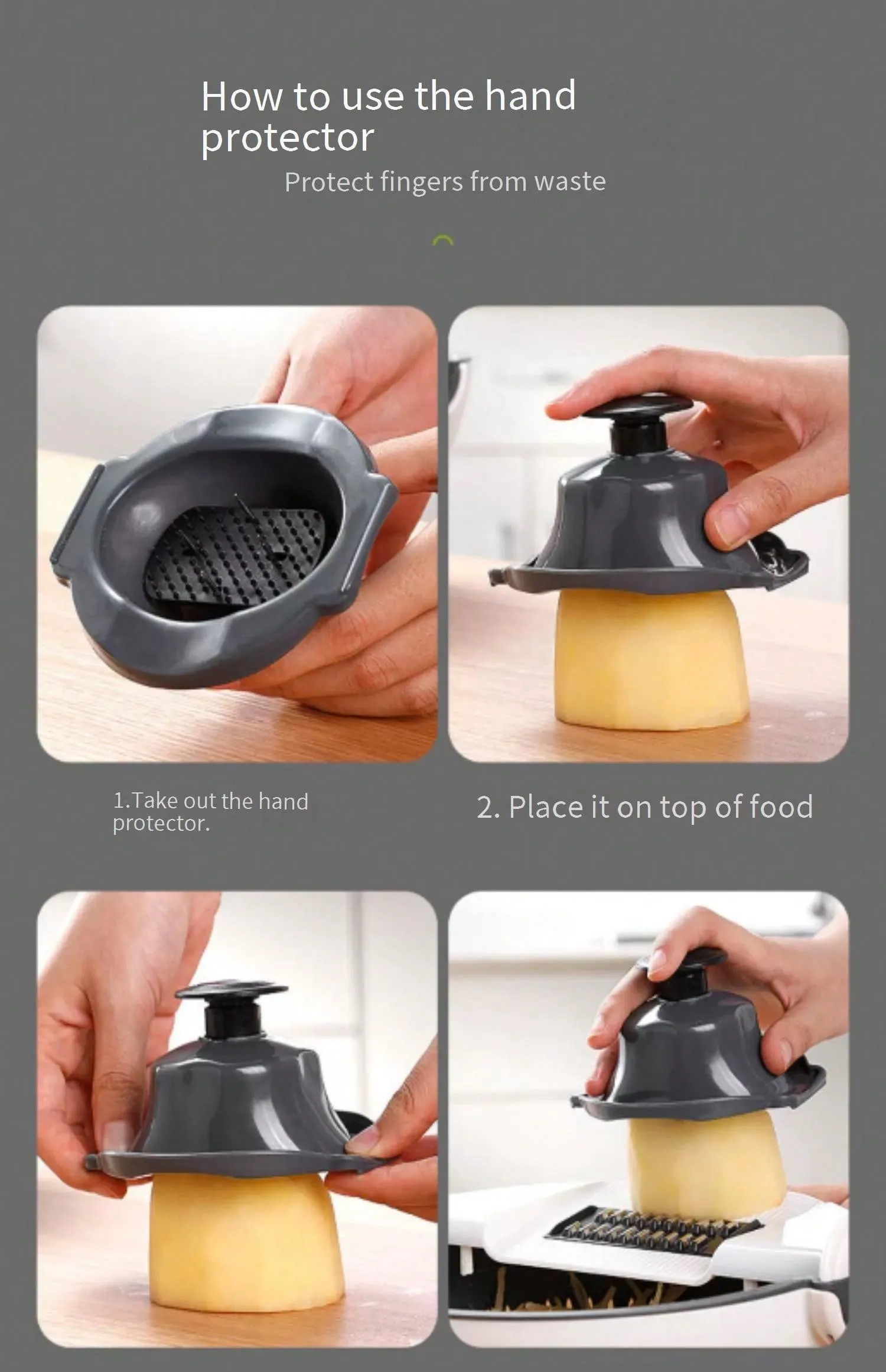 9-Piece Multi-Function Food Chopper & Slicer Set: Versatile Kitchen Tool for Effortless Meal Prep