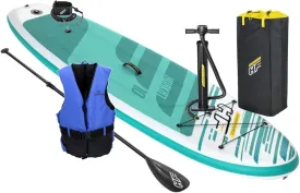 AB Tools 10ft Inflatable Stand Up Paddle Board 6" Hydro Force HuaKa'i SUP Set Pump Bag