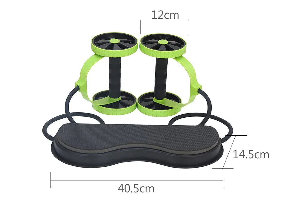 Abdominal Roller Resistance Bands