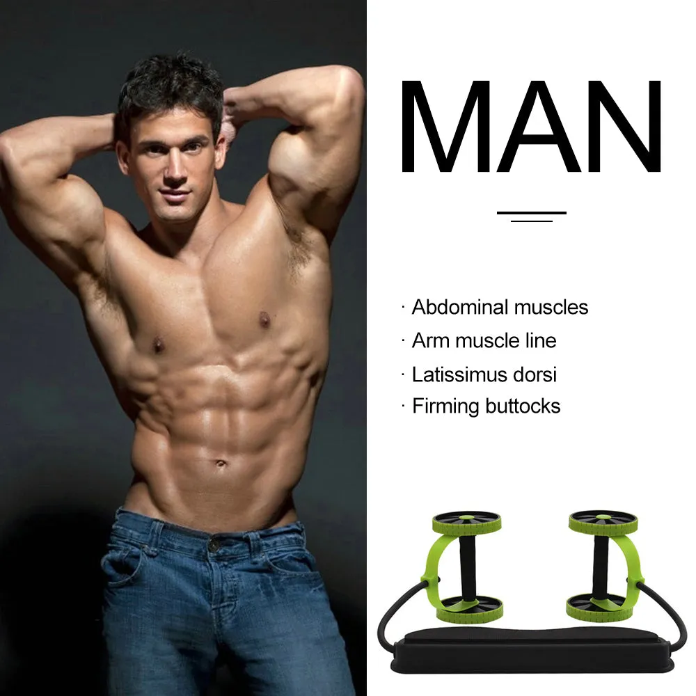 Abdominal Roller Resistance Bands