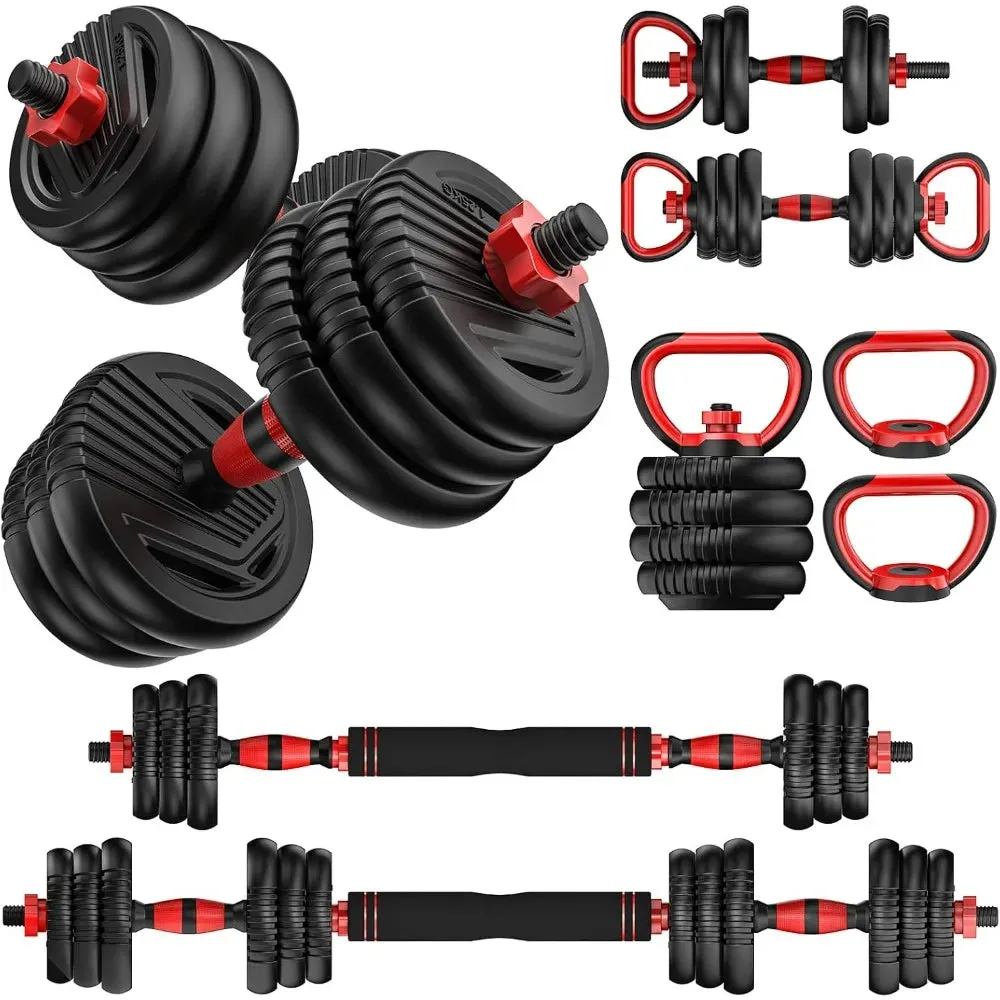 Adjustable Dumbbell Set 55LB