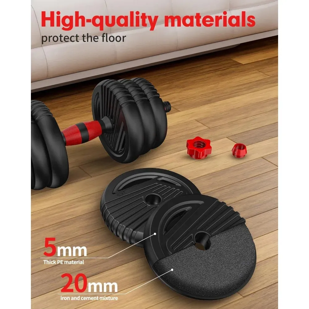 Adjustable Dumbbell Set 55LB