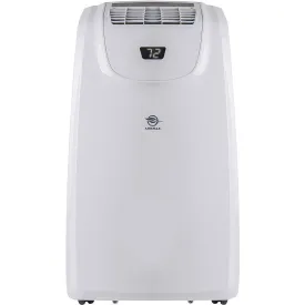 AireMax - 500 Sq. Ft 8,000 BTU Portable Air Conditioner with 11,000 BTU Heater - White