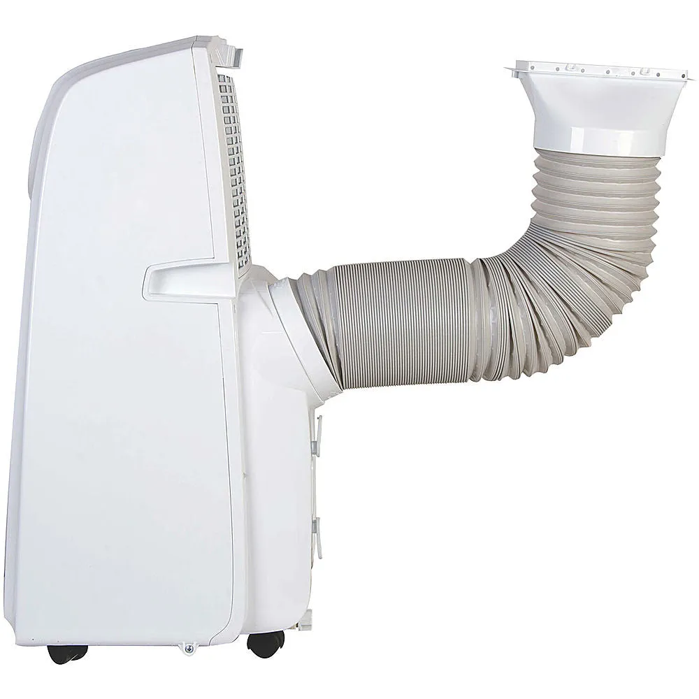 AireMax - 500 Sq. Ft 8,000 BTU Portable Air Conditioner with 11,000 BTU Heater - White
