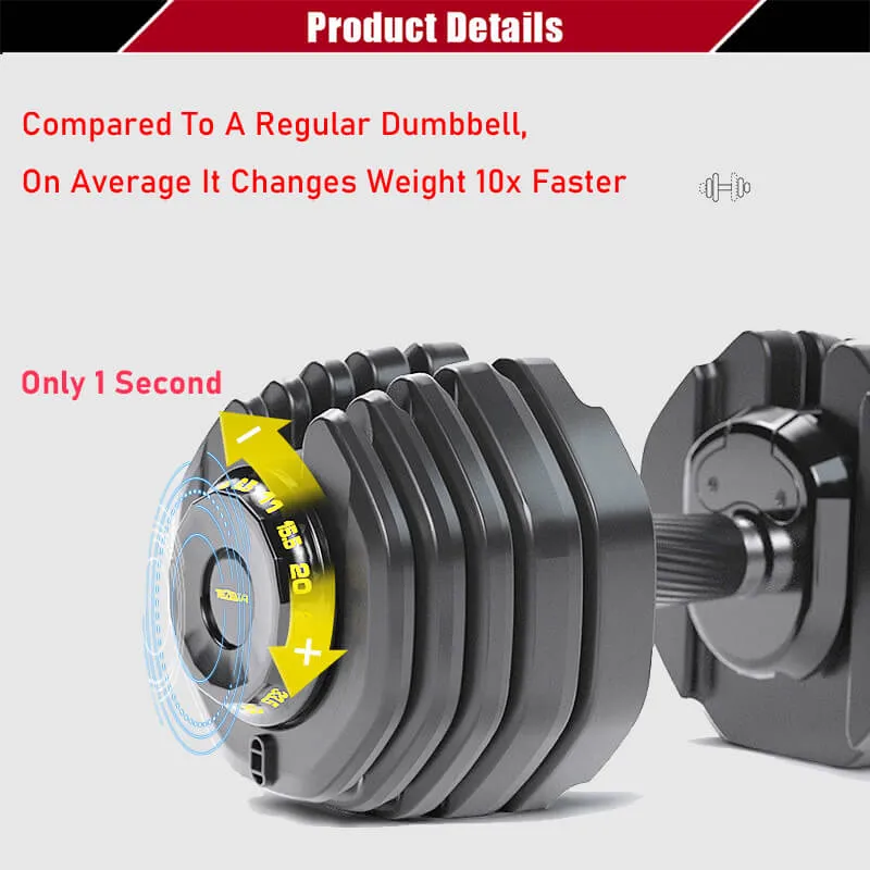 All In One Adjustable Weights Dumbbells