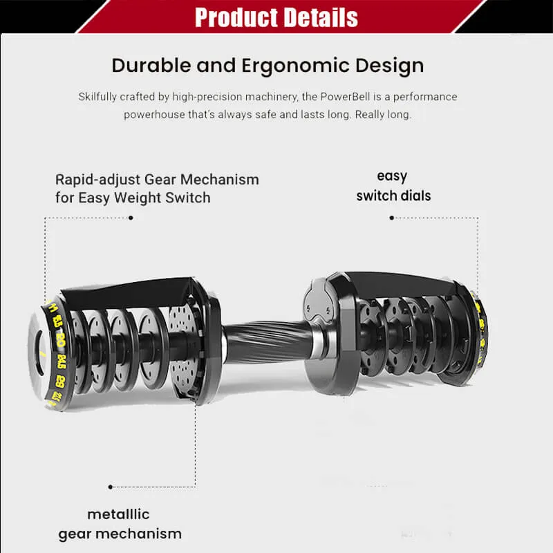All In One Adjustable Weights Dumbbells