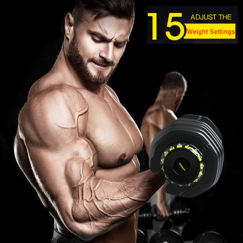 All In One Adjustable Weights Dumbbells