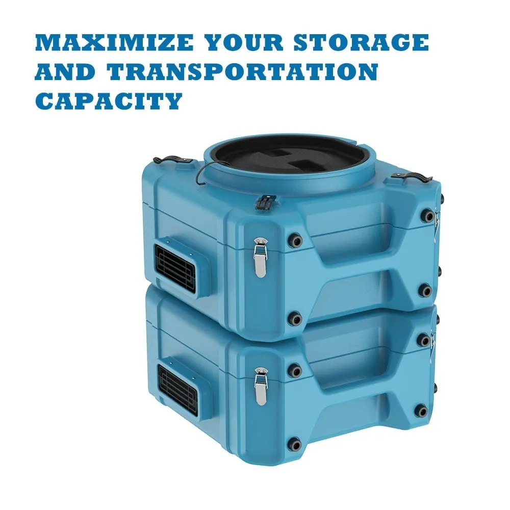 Alorair Pureairo Hepa Pro 870 Air Scrubber UV-C Light Sterilization - PureAiro HEPA Pro 870-Blue
