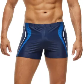 Arcweg Men's Swimming Trunks with Mesh Liner Sport Boxer Swimwear Underwear Summer Beach Board Shorts Elastic Swimsuit