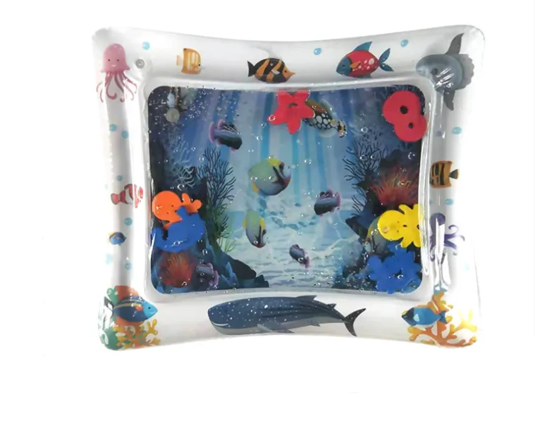 Baby Inflatable Water Mat Infants Toddlers Neutral Funny Play Kids Activity