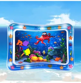 Baby Inflatable Water Mat Infants Toddlers Neutral Funny Play Kids Activity