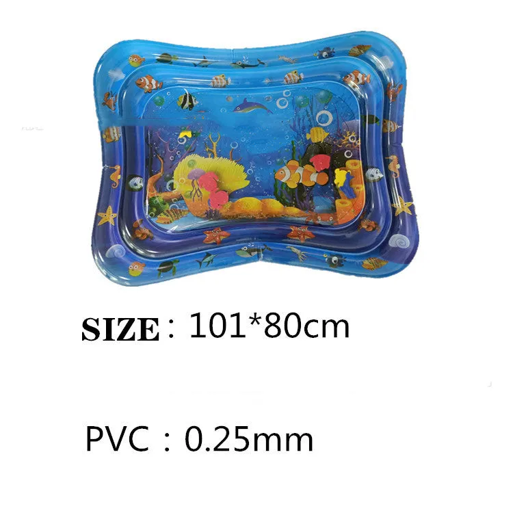 Baby Inflatable Water Mat Infants Toddlers Neutral Funny Play Kids Activity