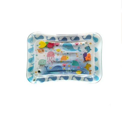 Baby Inflatable Water Mat Infants Toddlers Neutral Funny Play Kids Activity