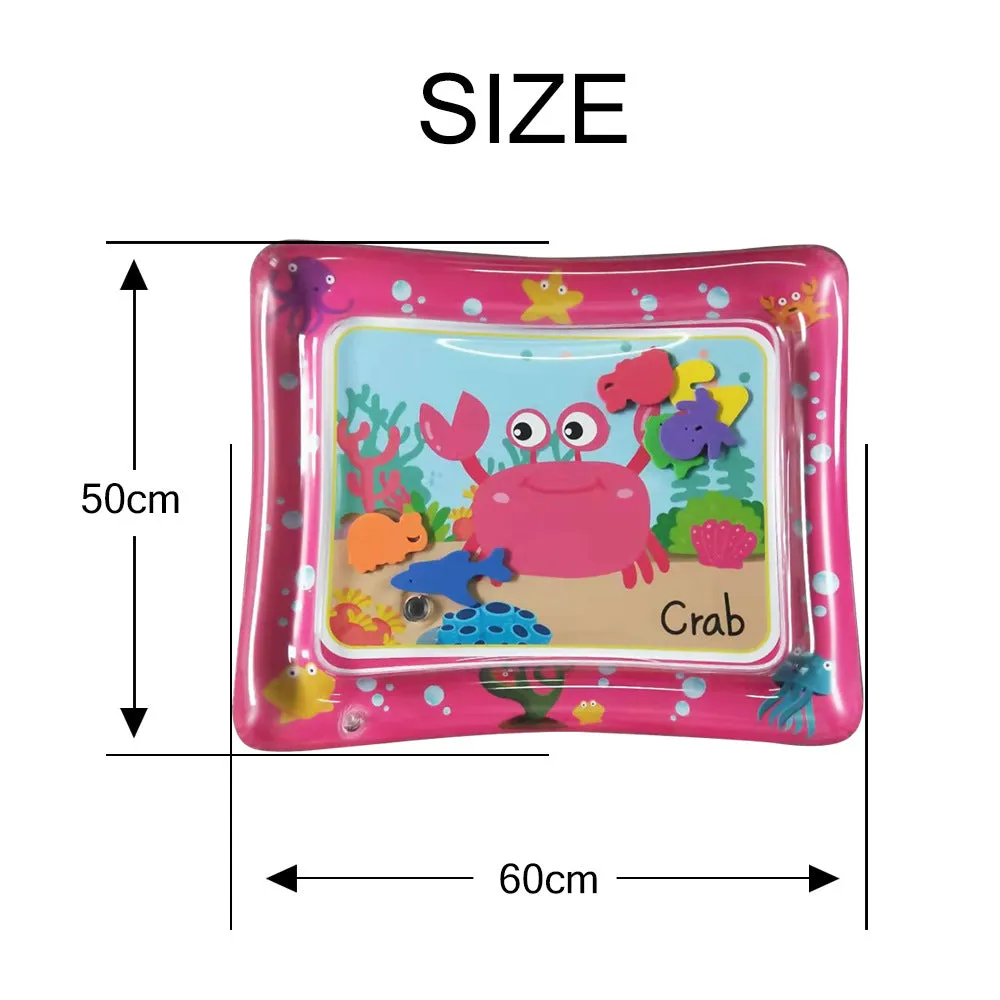 Baby Inflatable Water Mat Infants Toddlers Neutral Funny Play Kids Activity