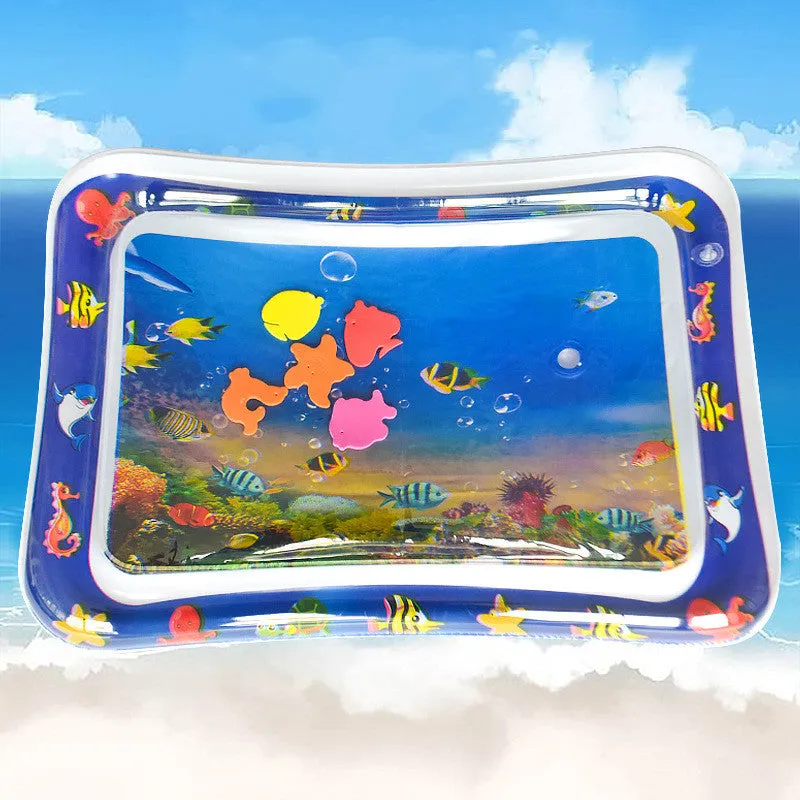 Baby Inflatable Water Mat Infants Toddlers Neutral Funny Play Kids Activity
