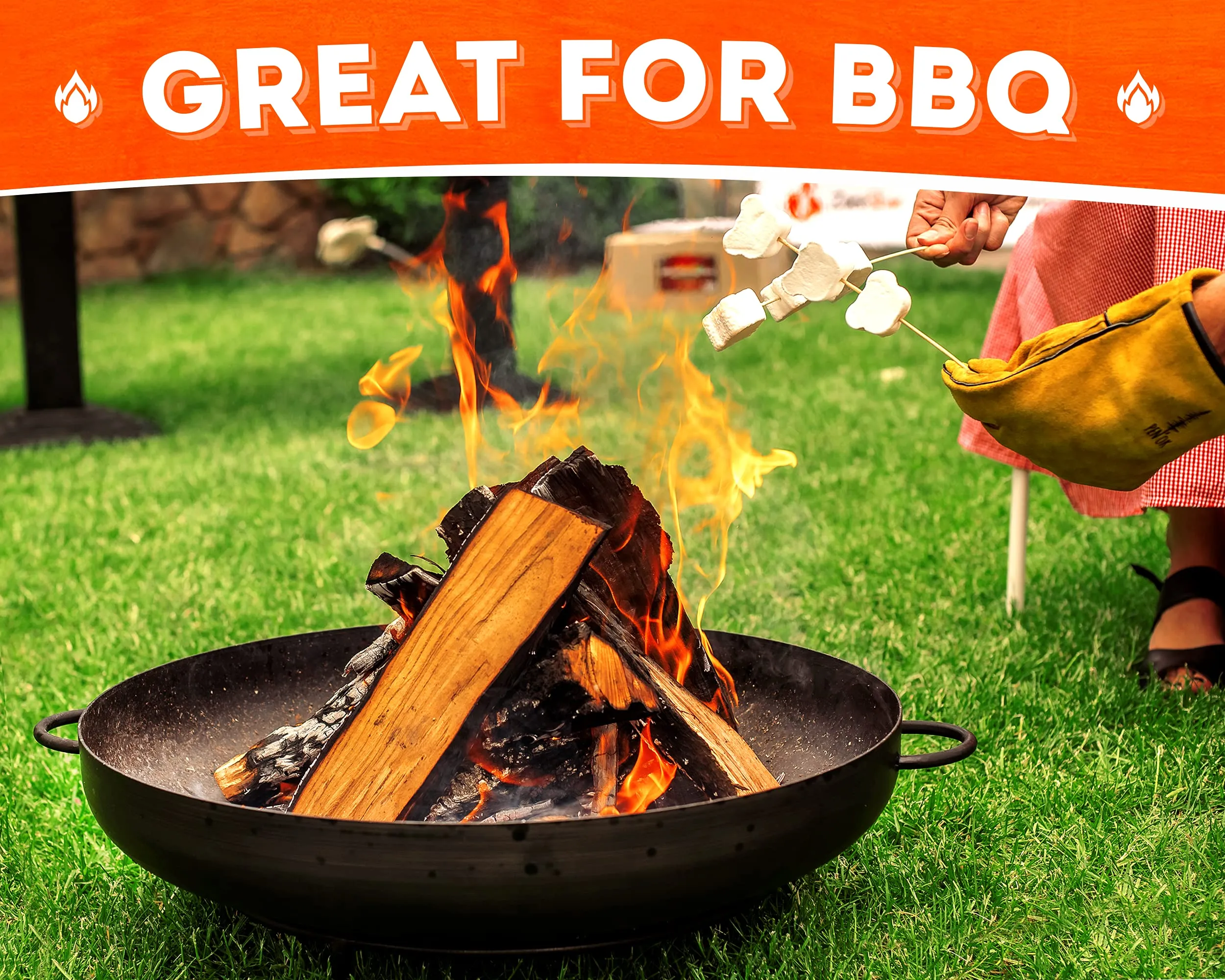 Bbq Cooking Firewood Logs 15 Lb - Apple (Fruit Mix) Fire Wood And Chips - Box Of Fire