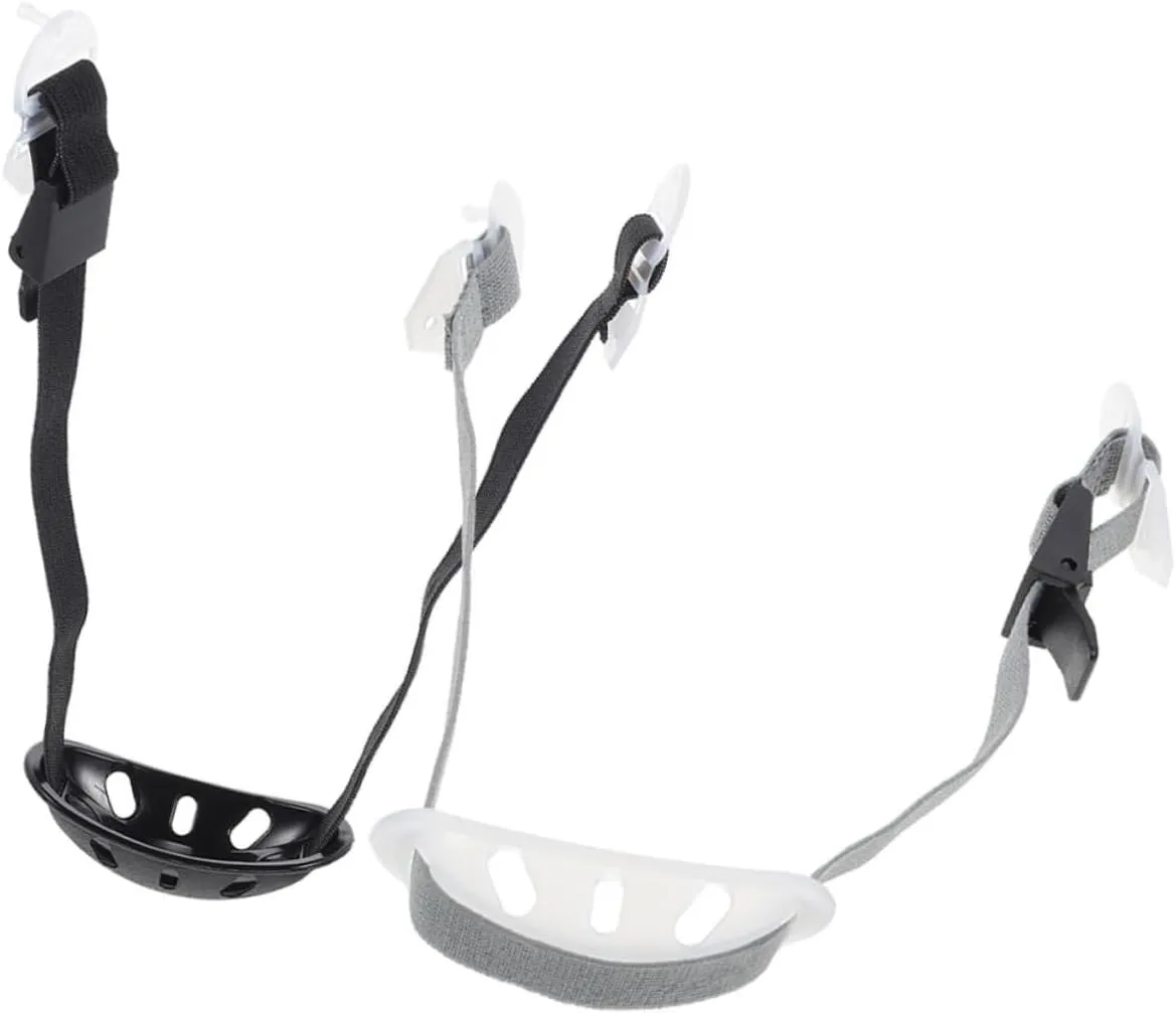 BESPORTBLE 2pcs Professional Helmet Chin Straps Wear-resistant Safety Hat Bands Easy to Install Lightweight Fit for Hard Hats