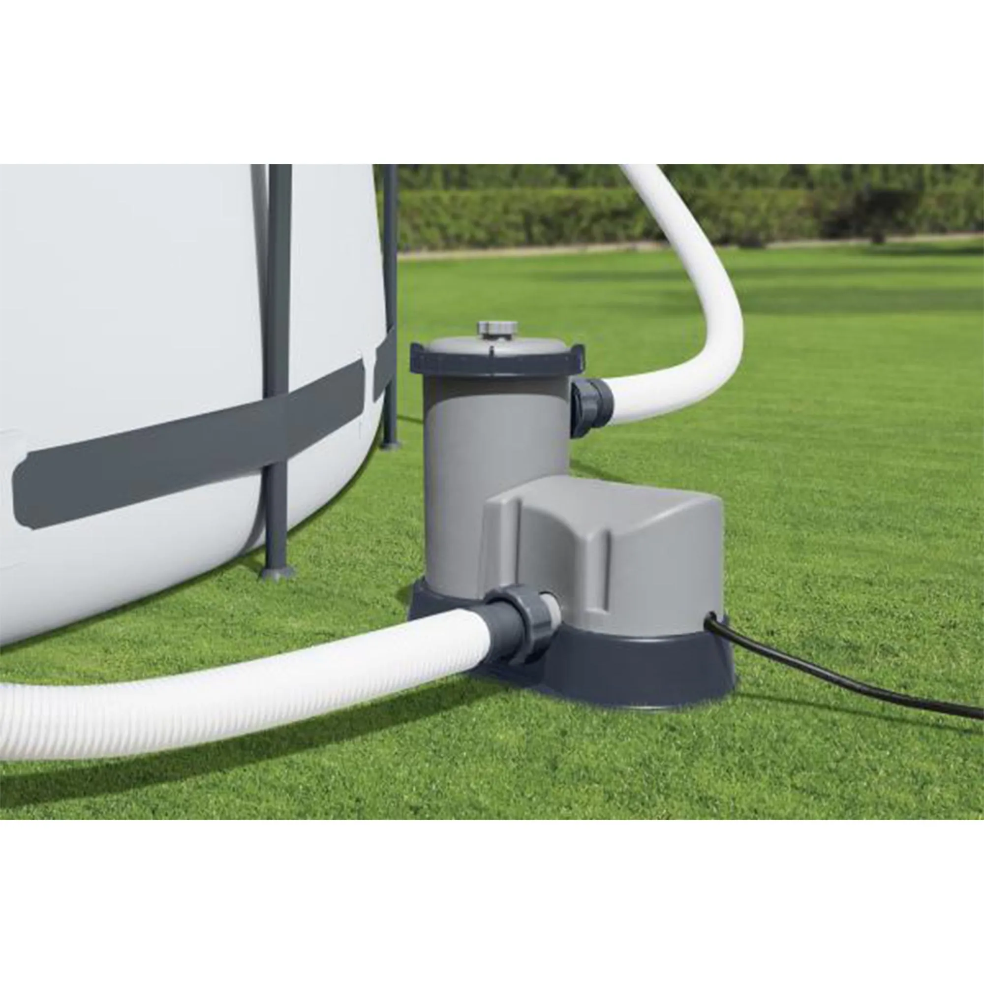 Bestway Flowclear 1,500 GPH 120V Above Ground Swimming Pool Water Filter Pump