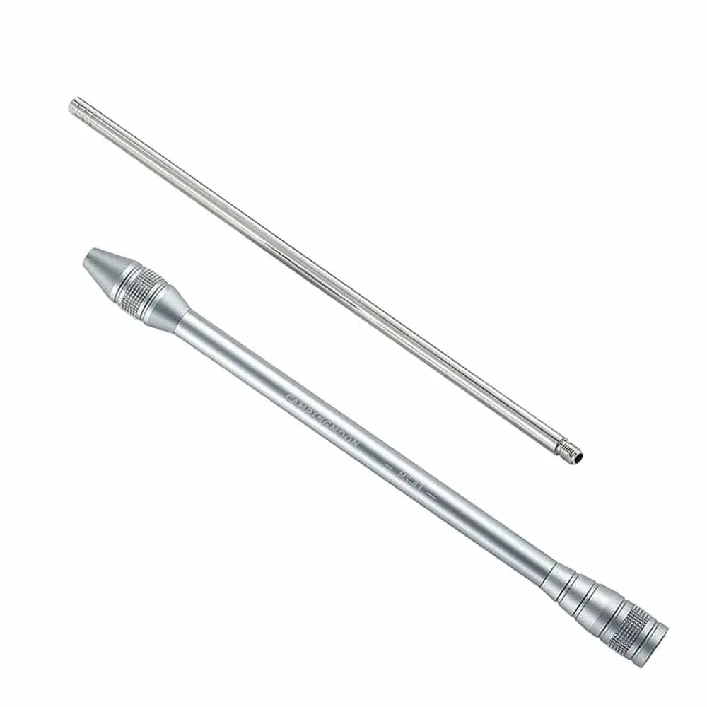 CAMPINGMOON Mouth Fire Blowpipe Detachable Blow Fire Tube Portable High Effective Outdoor Firing Tool Camping Equipment