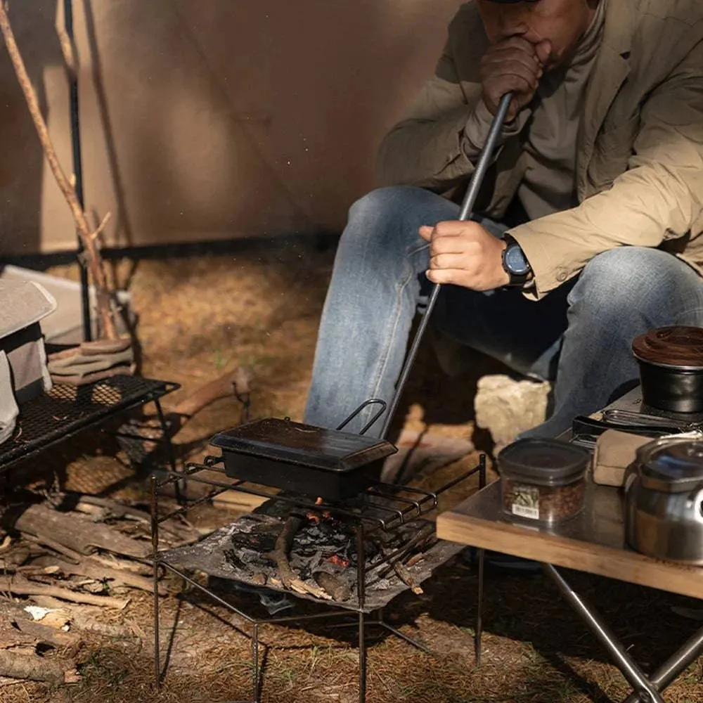 CAMPINGMOON Mouth Fire Blowpipe Detachable Blow Fire Tube Portable High Effective Outdoor Firing Tool Camping Equipment