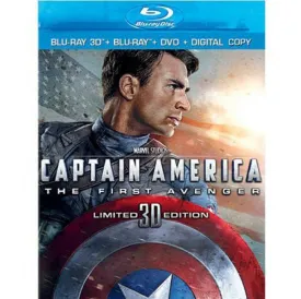 Captain America: The First Avenger (Blu-ray 3D   Blu-ray   DVD   Digital Copy) [3D Blu-ray]