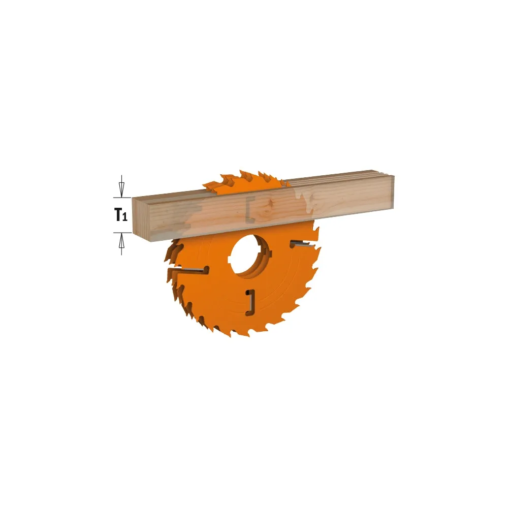 CMT Orange Tools 279.010.10 MULTI-RIP W/RAKERS 10”x0.157’’/0.098’’x2-3/8’’  T=10 4 FLAT