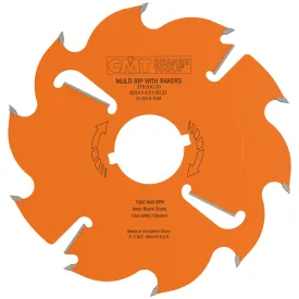 CMT Orange Tools 279.010.10 MULTI-RIP W/RAKERS 10”x0.157’’/0.098’’x2-3/8’’  T=10 4 FLAT