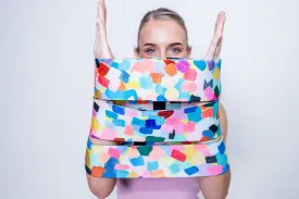 Confetti Resistance Bands (Set of 3) - Recycled Fabric