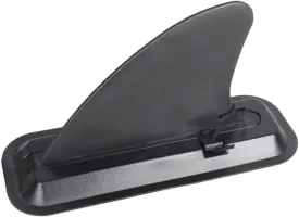 Detachable Center Fin, 4-inch SUP Fin with Base, Portable Detachable PVC Slide-in Sup Fin, Inflatable Paddle Board Surfboard Surfing Accessories 1 Set