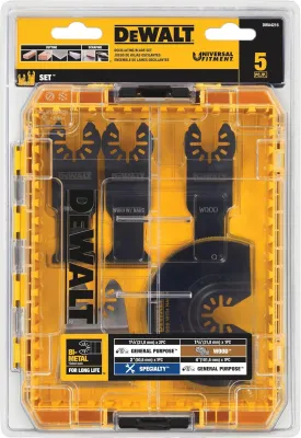 DEWALT Oscillating Tool Blades Kit, 5-Piece (DWA4216)