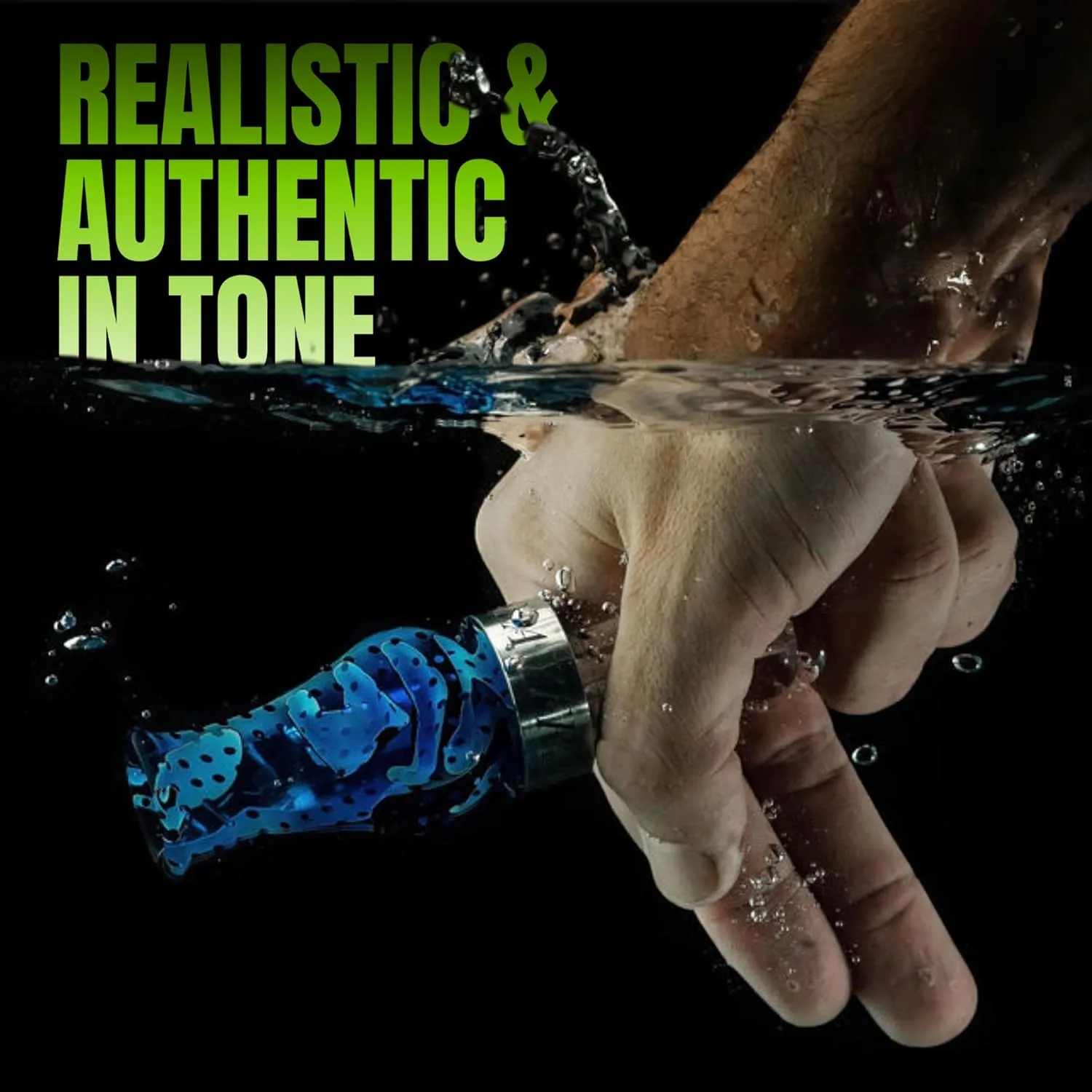 Drake Double Reed Duck Call | Realistic Sound Hunting Call | Superior Tone | Versatile & Easy to Use | Beginner Friendly and Expert Approved | Duck Hunting Accessories