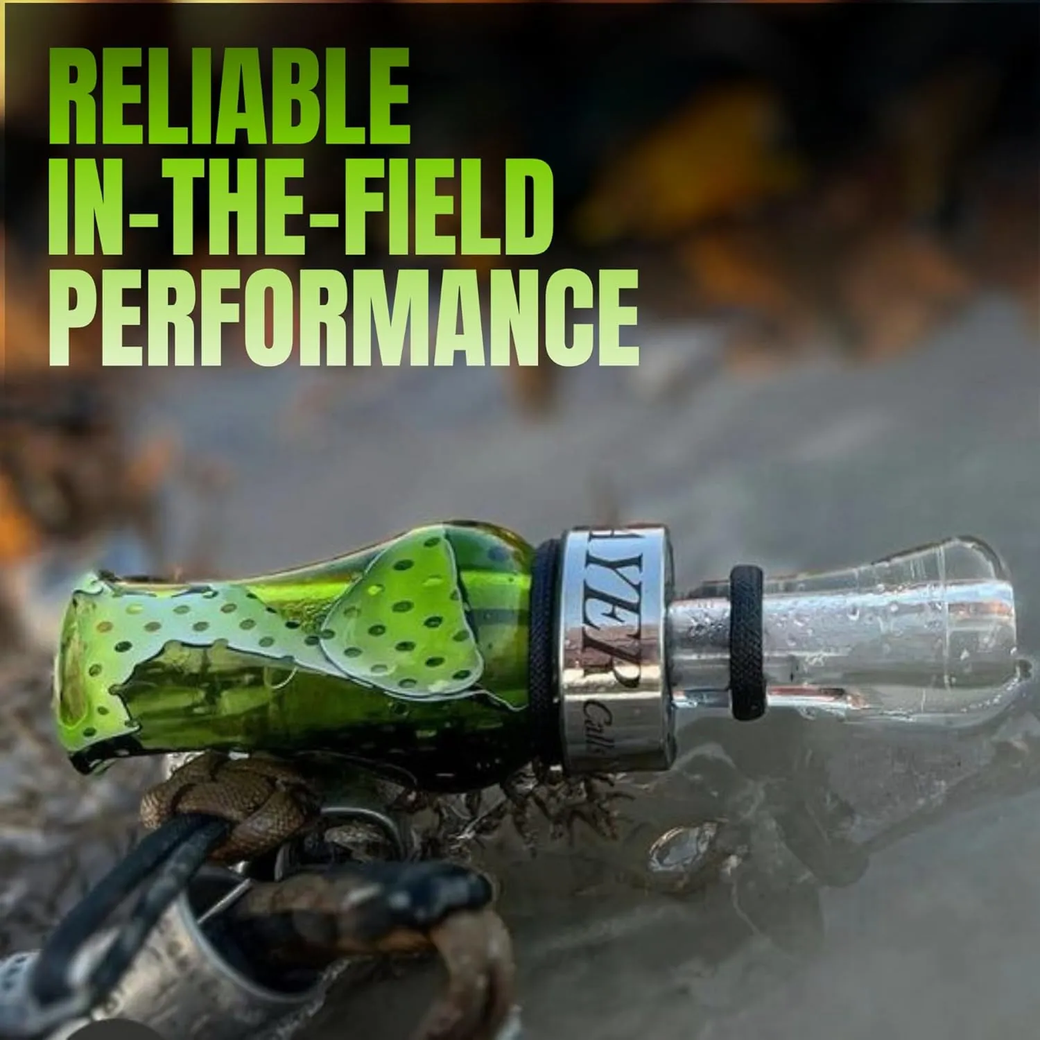 Drake Single Reed Duck Call | Realistic Sound Hunting Call | Superior Tone | Versatile & Easy to Use | Beginner Friendly and Expert Approved | Duck Hunting Accessories