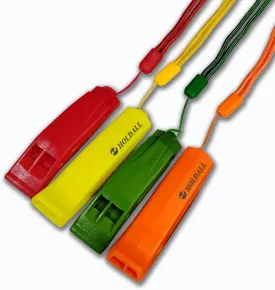 Emergency Safety Whistle with Lanyard, Loud Pea-Less Whistles for Boating Kayaking Life Vest Survival Rescue Signaling.