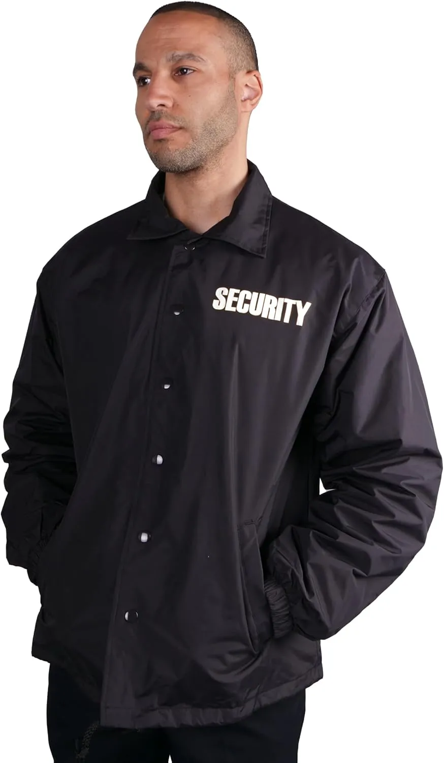 First Class 100% Nylon Windbreaker with Security I.D I