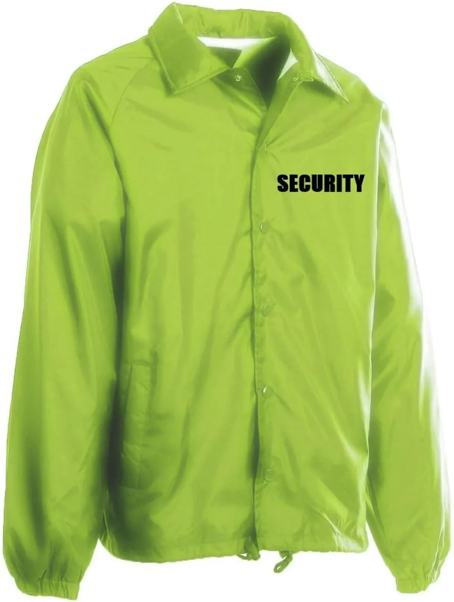 First Class 100% Nylon Windbreaker with Security I.D I