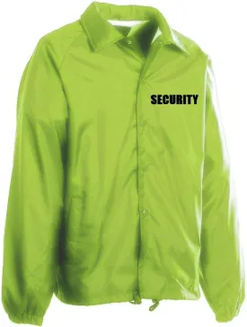First Class 100% Nylon Windbreaker with Security I.D I