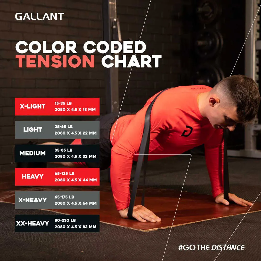 Gallant Power Bands Resistance Pull UP Bands