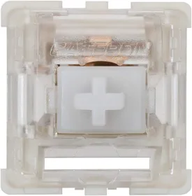 Gateron KS-9 RGB Mechanical MX Type Key Switch - Clear top (90 Pcs, Clear)