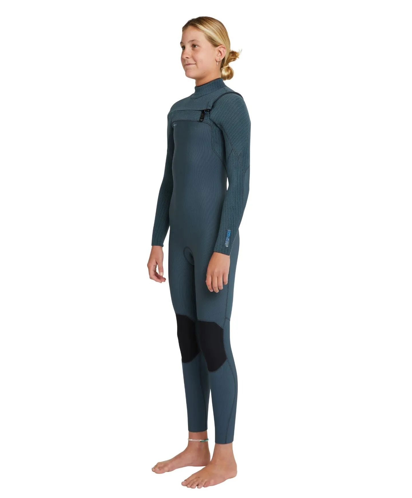 Girl's HyperFreak 3/2  Steamer Chest Zip Wetsuit - Shade