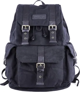 Gootium 21101BLK Specially High Density Thick Canvas Backpack Rucksack,Black