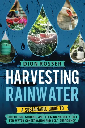 Harvesting Rainwater: A Sustainable Guide to Collecting, Storing, and Utilizing Natures Gift for Water Conservation and Self-Sufficiency (Living by Nature) Paperback  March 2, 2024