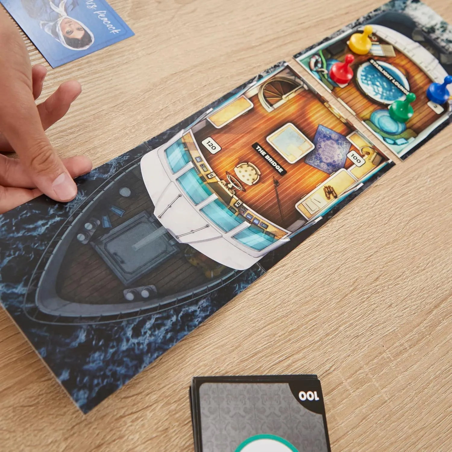 Hasbro Gaming Clue Board Game Sabotage on The High Seas, Escape Room Game, Murder Mystery Games, 1-6 Players, 10  (Amazon Exclusive)