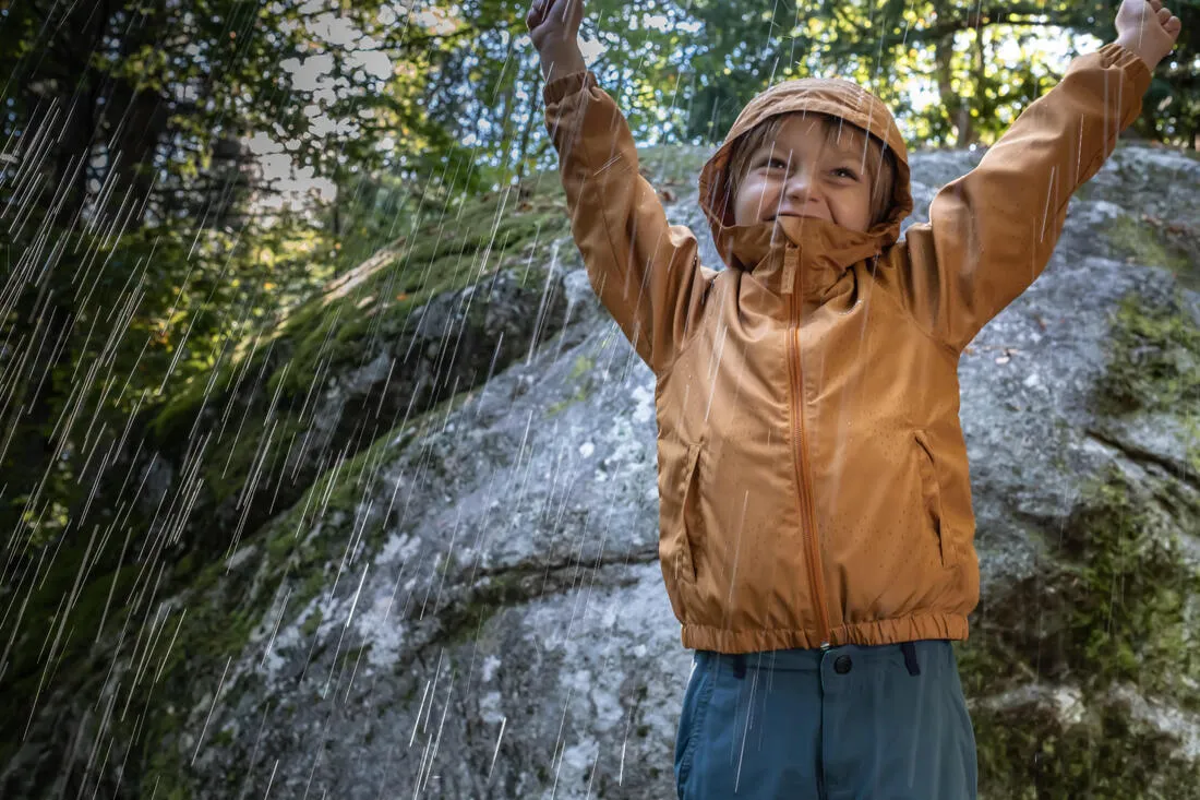 Kids' Hiking Waterproof Jacket MH500 2-6 Years