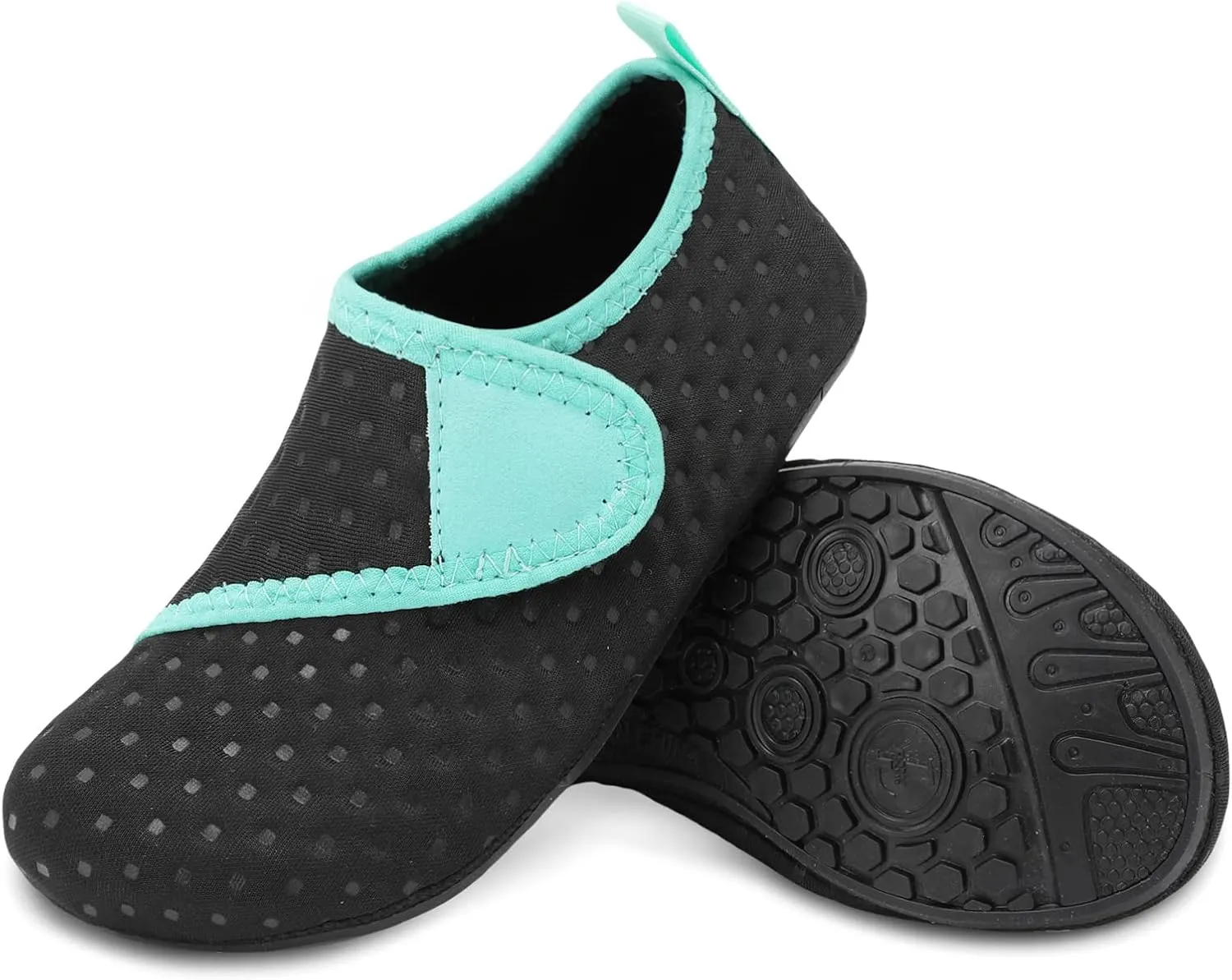 L-RUN Toddler Water Shoes Barefoot Aqua Socks Kids Swim Shoes for Beach Pool Surfing Yoga