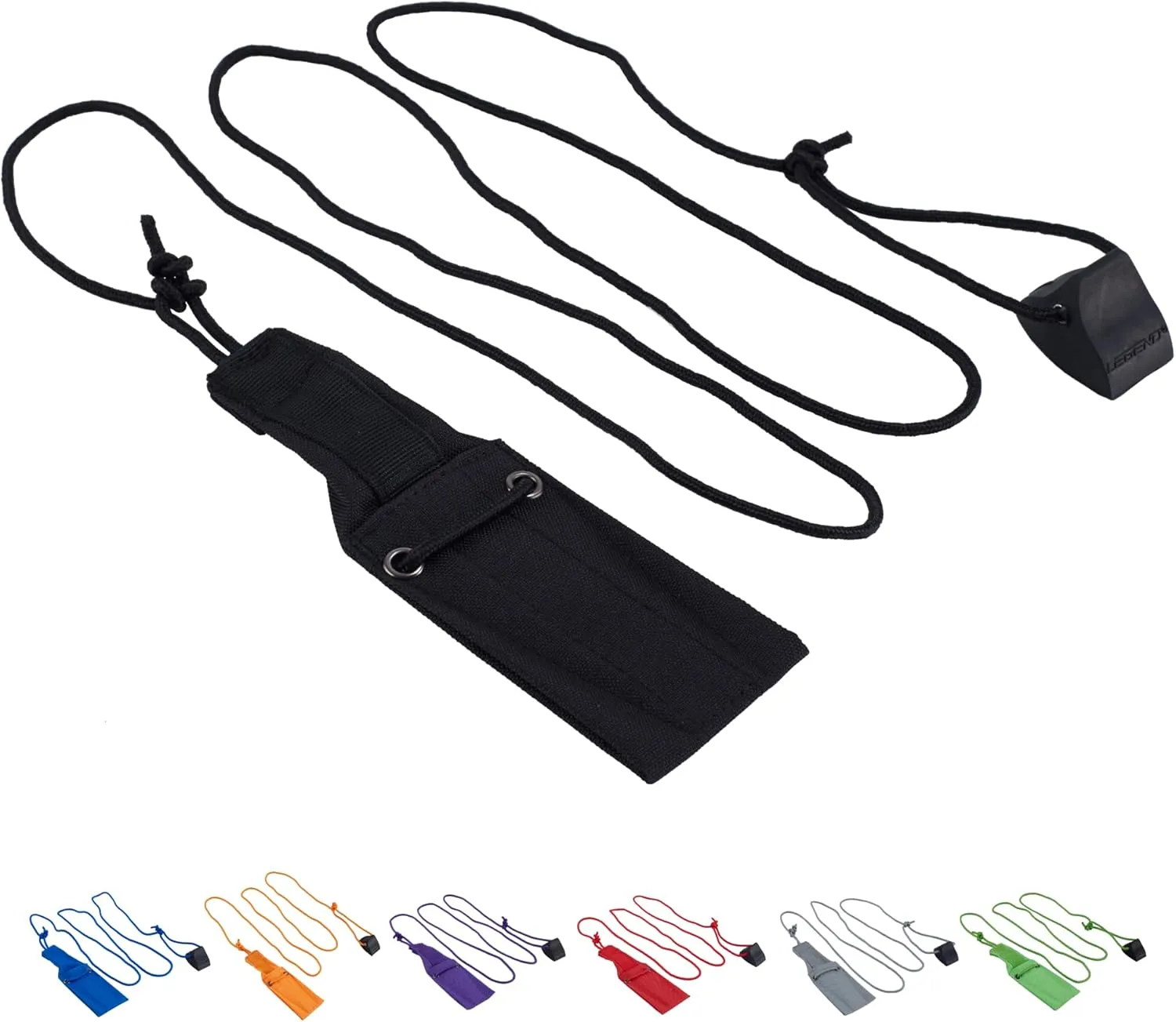Legend Cord Bow Stringer - Traditional Limbsaver Stringing Tool for Recurve Bows & Longbows - Must-Have Archery Accessories & Equipment - Heavy Duty Nylon Bowstring Tools with No-Slip Pad for Safety